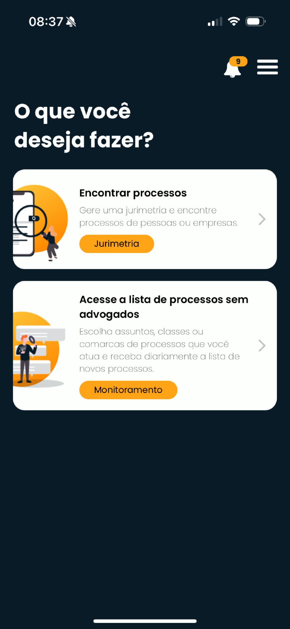 Encontrar processos